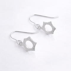 Martina Hamilton Ériu | Sterling Silver Drop Earrings Small