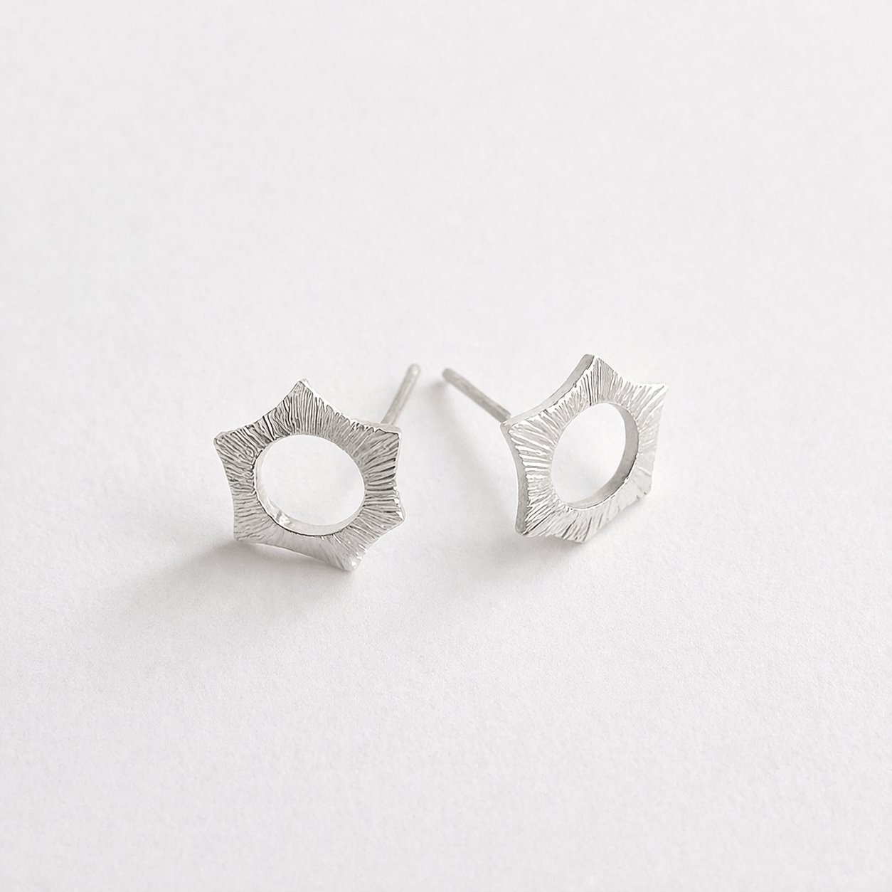 Martina Hamilton Ériu | Sterling Silver Stud Earrings Small