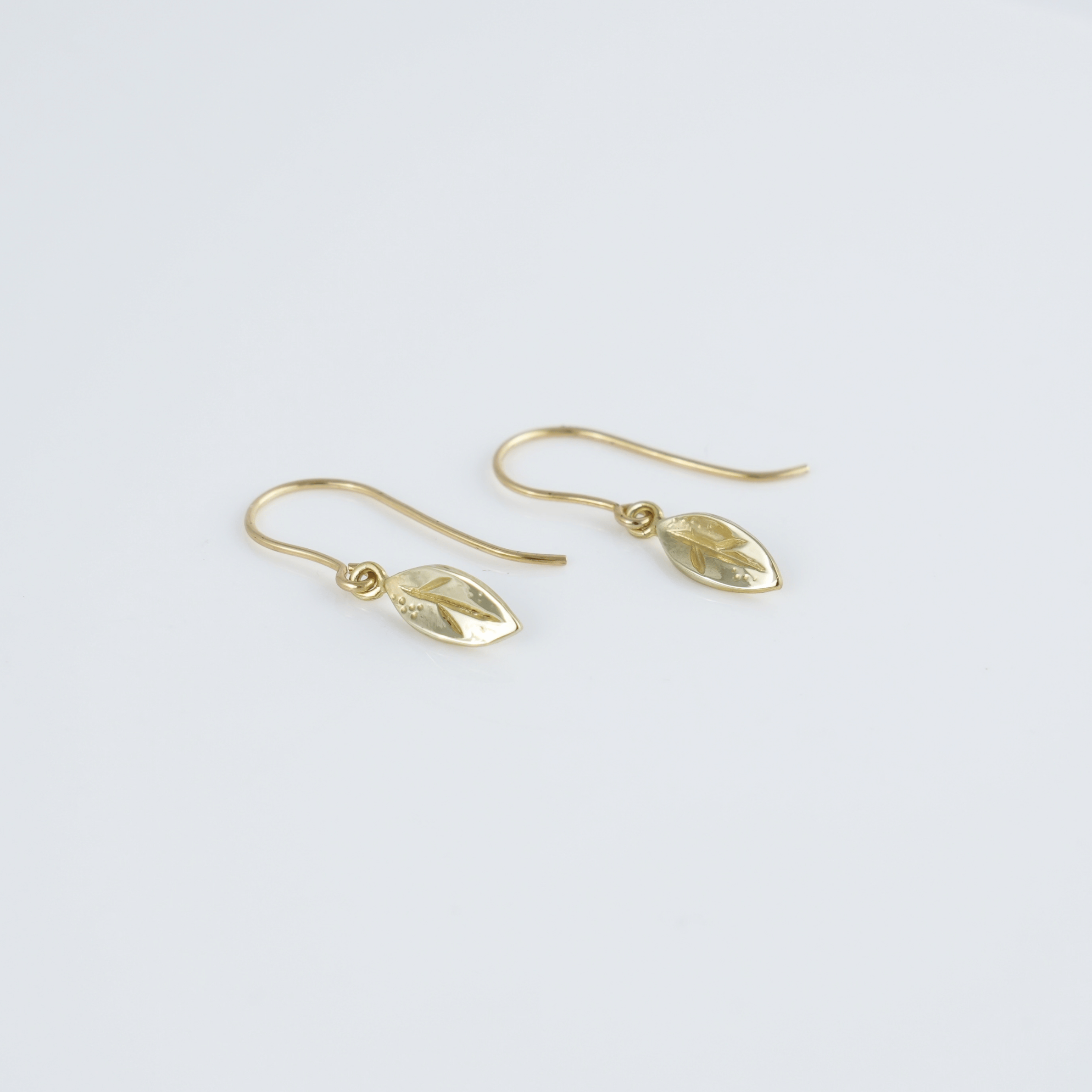Martina Hamilton Fiadh | 9ct Solid Gold Drop Earrings Petite