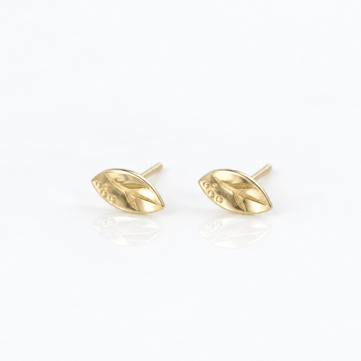 Martina Hamilton Fiadh | 9ct Solid Gold Stud Earrings Petite