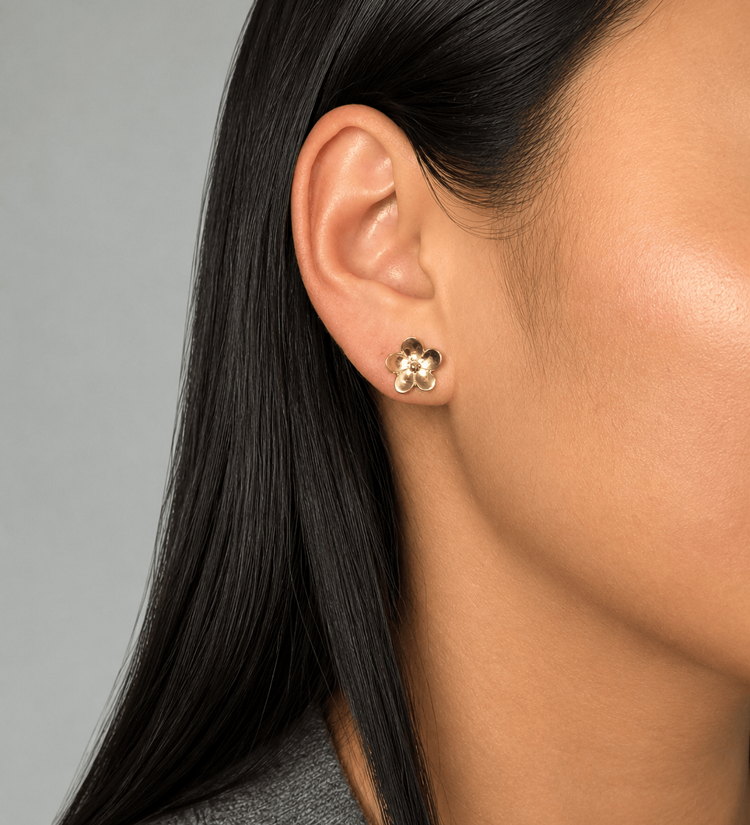 Martina Hamilton Forget Me Not | 9ct Solid Gold Stud Earrings Small