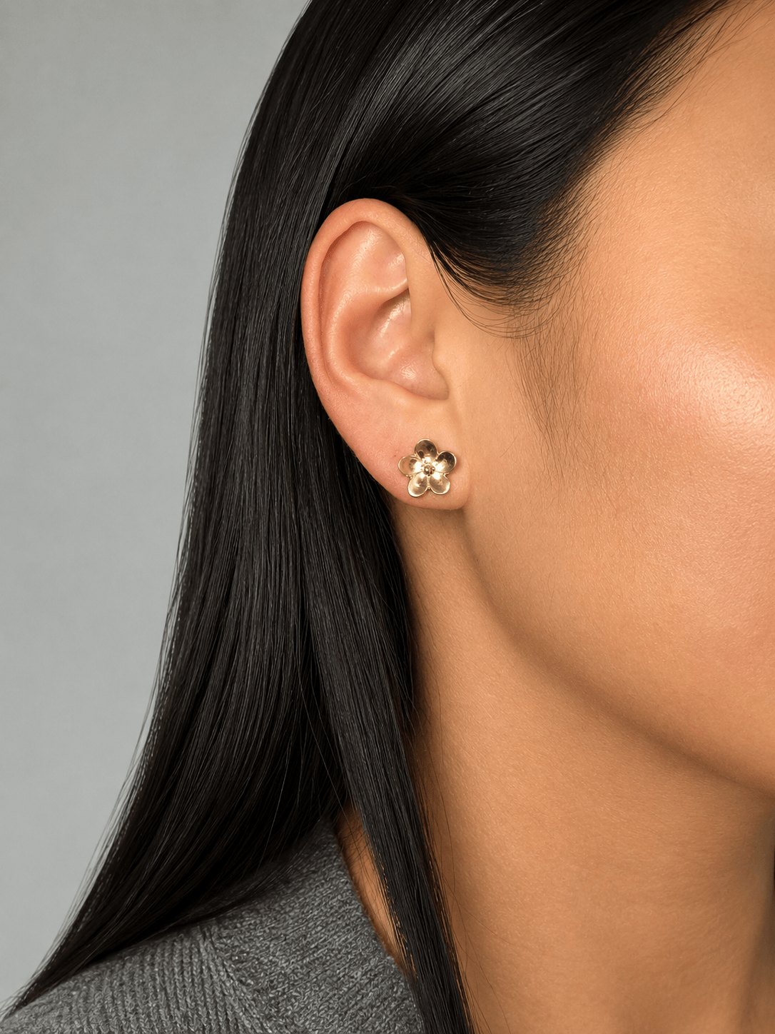 Martina Hamilton Forget Me Not | 9ct Solid Gold Stud Earrings Small