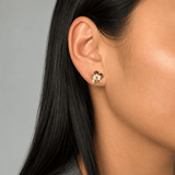 Martina Hamilton Forget Me Not | 9ct Solid Gold Stud Earrings Small