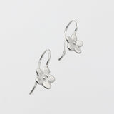 Martina Hamilton Forget Me Not | Sterling Silver Drop Earrings Medium