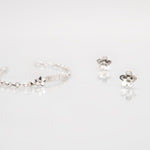 Martina Hamilton Forget Me Not | Sterling Silver Stud Earrings Medium