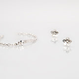 Martina Hamilton Forget Me Not | Sterling Silver Stud Earrings Medium