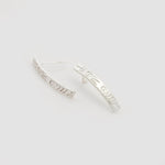 Martina Hamilton Heaven | Sterling Silver Bar Stud Earrings Medium