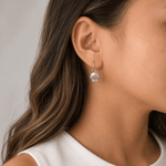 Martina Hamilton Heaven | Sterling Silver Drop Earrings Small