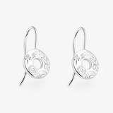Martina Hamilton Heaven | Sterling Silver Drop Earrings Small
