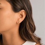 Martina Hamilton Heaven | Sterling Silver Heart Stud Earrings Petite
