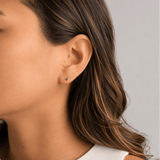 Martina Hamilton Heaven | Sterling Silver Heart Stud Earrings Petite