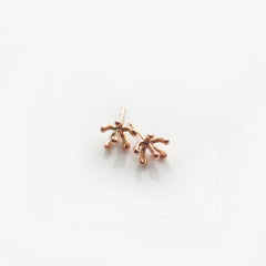 Martina Hamilton Nebula | 10ct Solid Rose Gold Stud Earrings