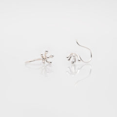 Martina Hamilton Nebula | Sterling Silver Drop Earrings