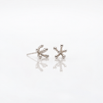 Martina Hamilton Nebula | Sterling Silver Stud Earrings