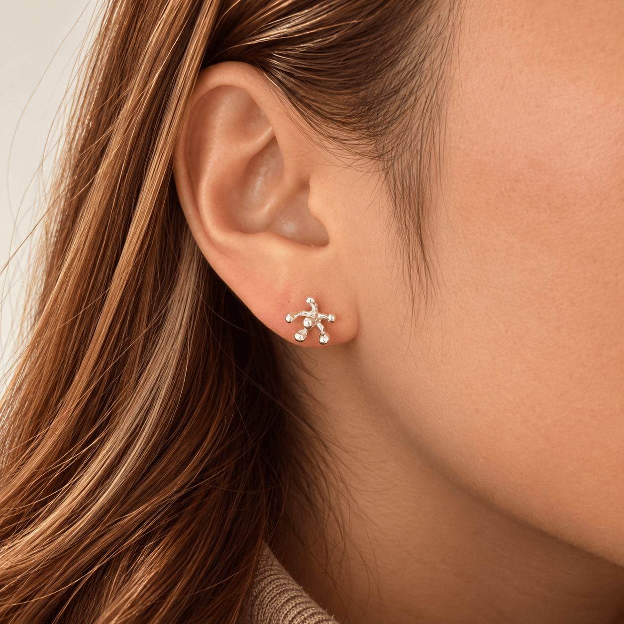 Martina Hamilton Nebula | Sterling Silver Stud Earrings