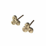 Martina Hamilton Newgrange | 9ct Solid Gold Stud Earrings Petite