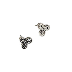 Martina Hamilton Newgrange | Sterling Silver Stud Earrings Petite