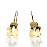 Martina Hamilton Reflections | 9ct Solid Gold Drop Earrings Small