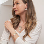 Martina Hamilton Reflections | Sterling Silver Stud Earrings Medium