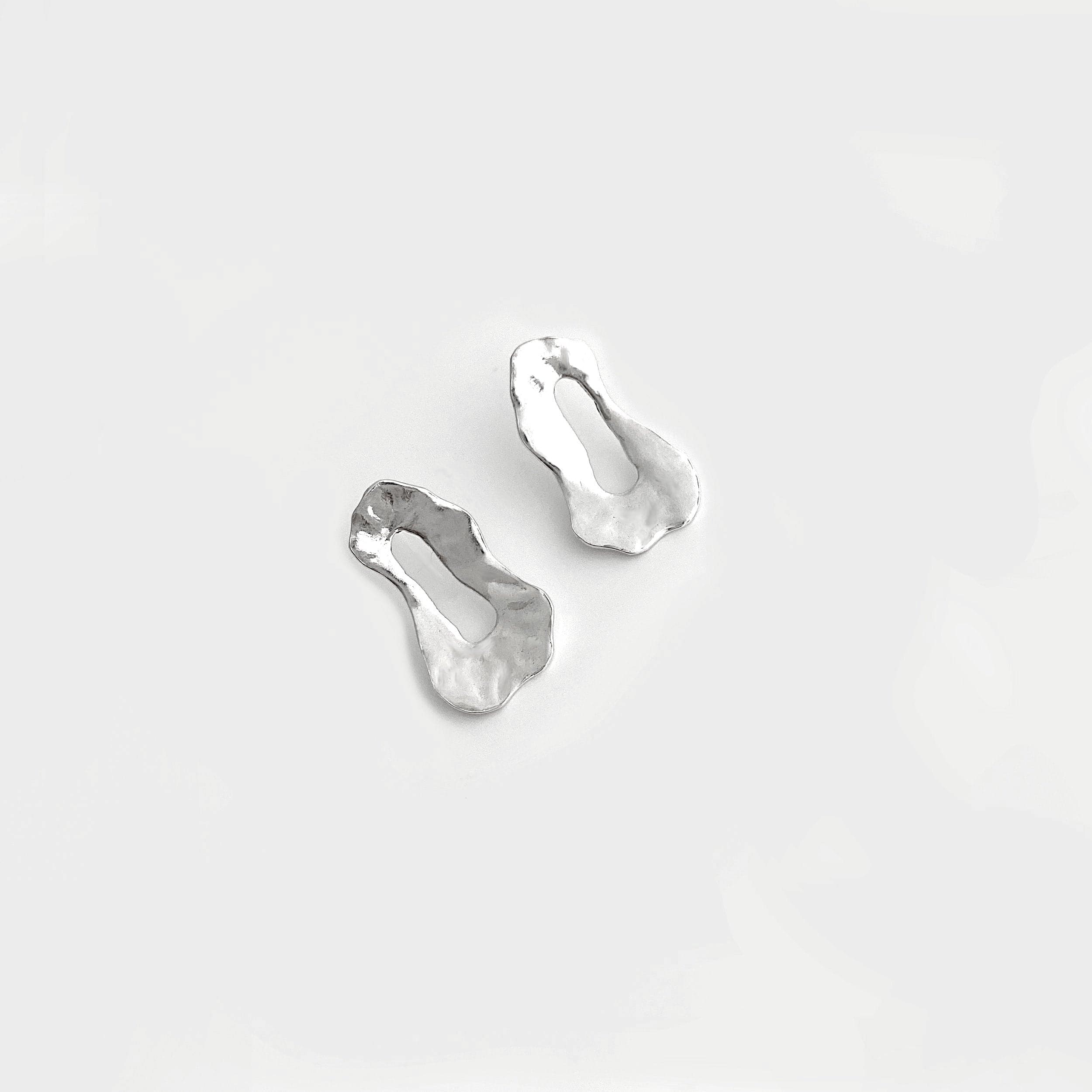 Martina Hamilton Reflections | Sterling Silver Stud Earrings Medium
