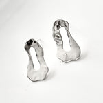 Martina Hamilton Reflections | Sterling Silver Stud Earrings Medium
