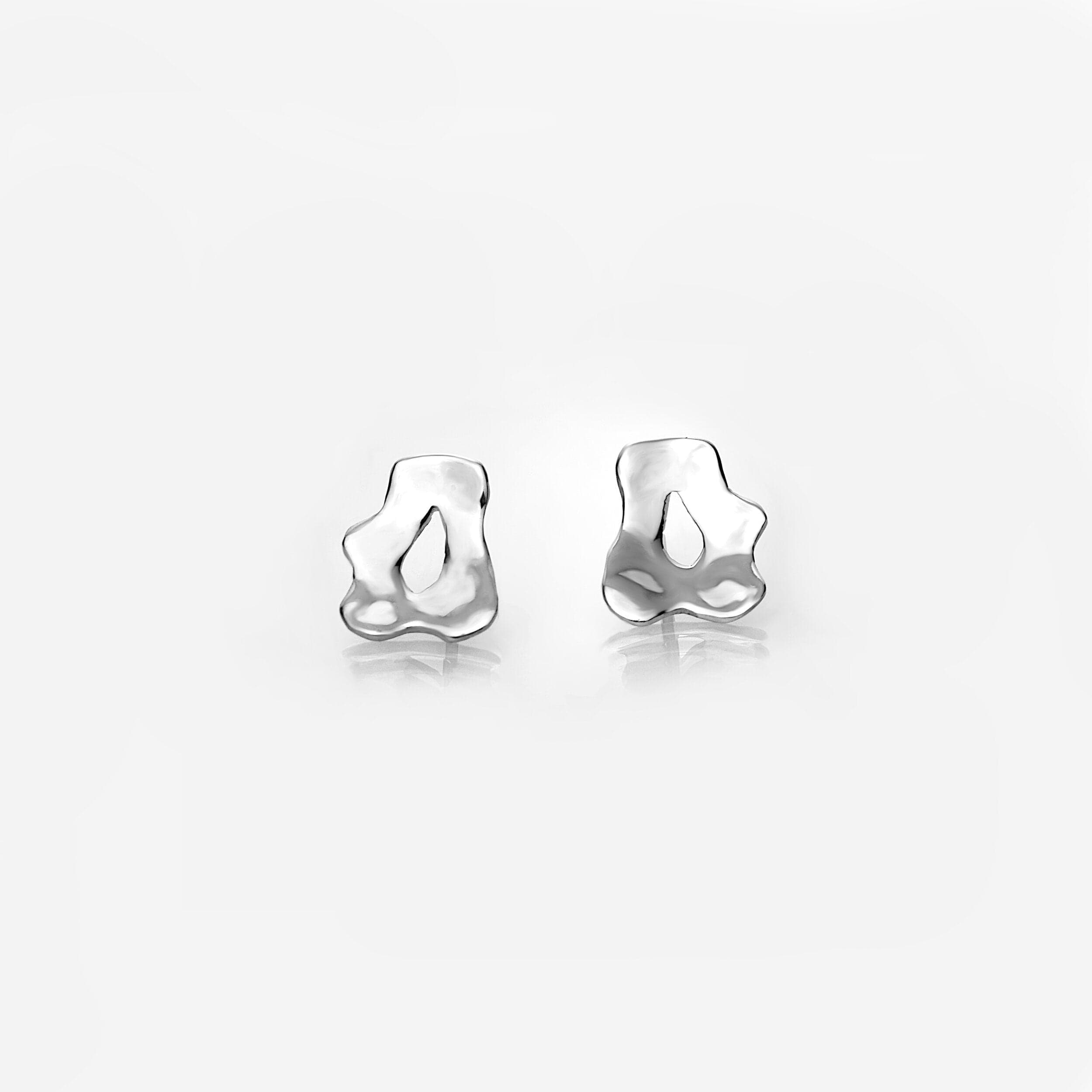 Martina Hamilton Reflections | Sterling Silver Stud Earrings Small