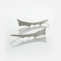 Martina Hamilton Seashore | Sterling Silver Drop Earrings