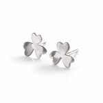 Martina Hamilton Shamrock | Sterling Silver Stud Earrings