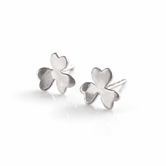 Martina Hamilton Shamrock | Sterling Silver Stud Earrings