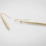 Martina Hamilton Síoda | 9ct Solid Gold Drop Earrings Large