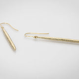 Martina Hamilton Síoda | 9ct Solid Gold Drop Earrings Large