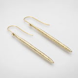 Martina Hamilton Síoda | 9ct Solid Gold Drop Earrings Large