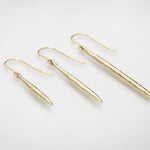 Martina Hamilton Síoda | 9ct Solid Gold Drop Earrings Medium
