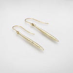 Martina Hamilton Síoda | 9ct Solid Gold Drop Earrings Medium