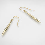 Martina Hamilton Síoda | 9ct Solid Gold Drop Earrings Medium