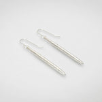 Martina Hamilton Síoda | Sterling Silver Drop Earrings Large