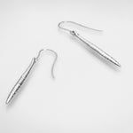 Martina Hamilton Síoda | Sterling Silver Drop Earrings Medium