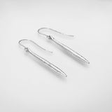 Martina Hamilton Síoda | Sterling Silver Drop Earrings Medium