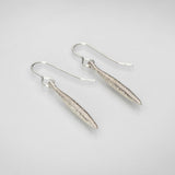Martina Hamilton Síoda | Sterling Silver Drop Earrings Small