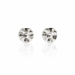 Martina Hamilton Snowdrop | Sterling Silver Stud Earrings Petite