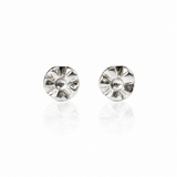 Martina Hamilton Snowdrop | Sterling Silver Stud Earrings Petite