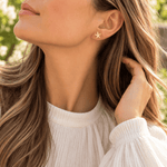 Martina Hamilton Star Flower | 9ct Solid Gold Stud Earrings Petite