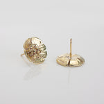 Martina Hamilton Wild Irish Rose | 9ct Solid Gold Stud Earrings Medium
