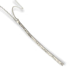 Martina Hamilton 2 Bell Heaven | Sterling Silver Bar Pendant Signature