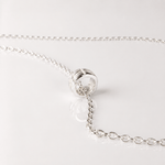 Martina Hamilton 2 Bell Ogham | Baby Ring Grá Necklace