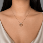 Martina Hamilton Croí Sliogán | 9ct Solid Gold Pendant Medium