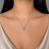 Martina Hamilton Croí Sliogán | 9ct Solid Gold Pendant Medium