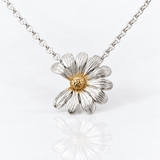 Martina Hamilton Daisy | Sterling Silver and 22ct Gold Plated Pendant