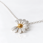 Martina Hamilton Daisy | Sterling Silver and 22ct Gold Plated Pendant