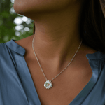 Martina Hamilton Daisy | Sterling Silver and 22ct Gold Plated Pendant